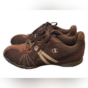 Champion Brown Trainers Sneakers Size 7.5 Wide